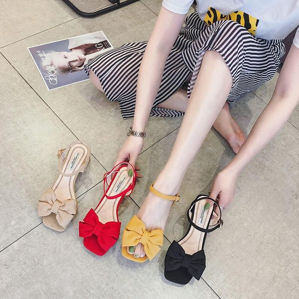 

spring 2021 cat-heeled, pointy one-shoe, hollow sandals, high-heeled, suede, rhinestone, one-button women's shoes sandals, Black