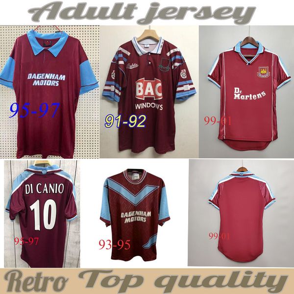 

jerseys,soccer 91 92 95 97 west centenary years cole di canio lampard dicks 1999 camiseta 100 th retro 99 00 home ham soccer jersey, Black;yellow