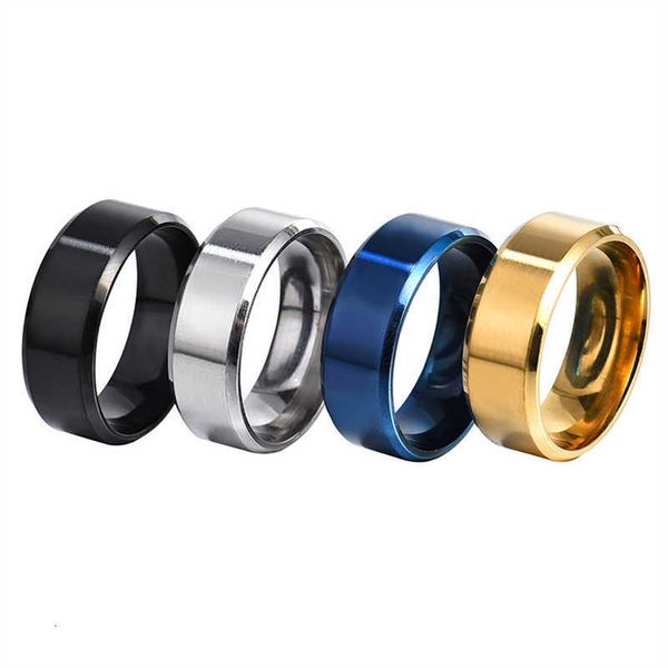 

ring blank design s black and gold plating stainless steel women men jewelry for gift, Golden;silver