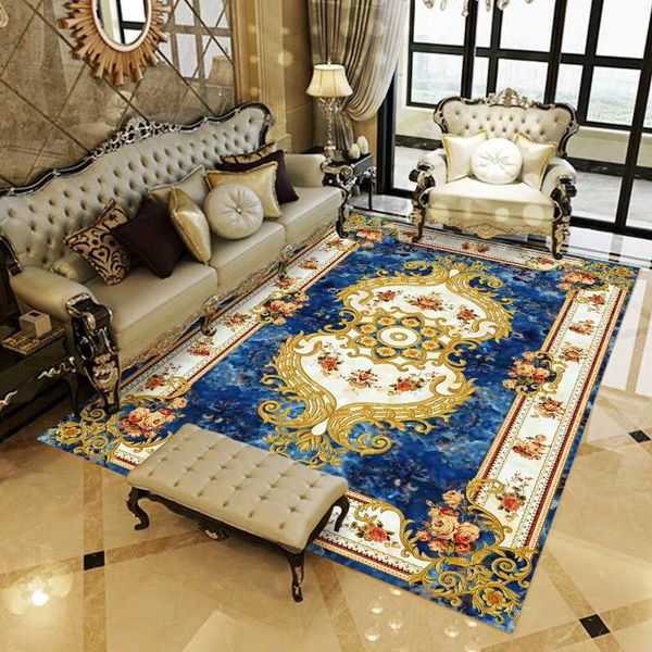 

carpets european court style printed carpet 3d home floor mats big size modern living room bedroom luxury parlor rugs art decor