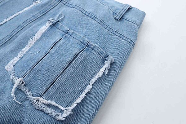 

jeans 2021 trend vintage hit-color spring high-waisted jeans long female cowboy pants loose streetwear za3158, Blue