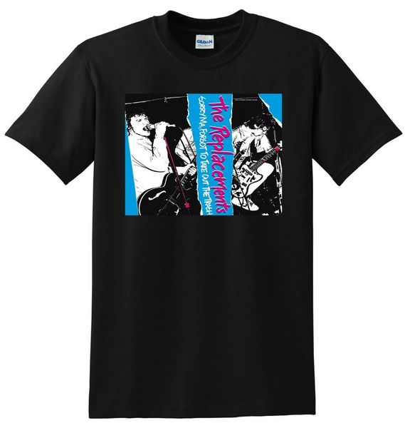 

the replacements t shirt sorry ma forgot to take out the trash s m  or xl, White;black