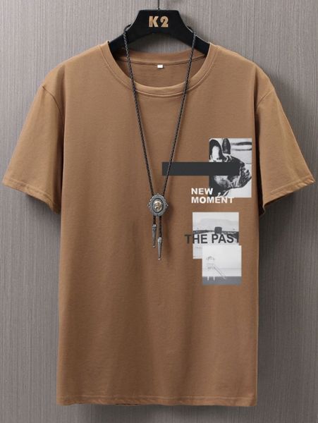 

romwe guys letter graphic tee 94ca#, White;black