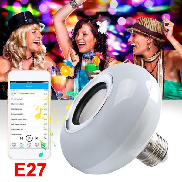 

bulbs led music bulb loudspeaker speaker lamp ktv bar colorful mini bluetooth rgb