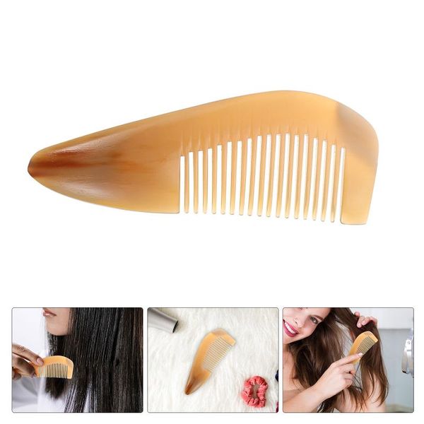 

hair brushes 1pc comb elegant household hairdressing (light yellow), Silver