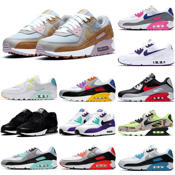 

new max 90 running shoes for men women black metallic gold brown suede concord court purple pastel be true grape hyper turquoise viotech sne