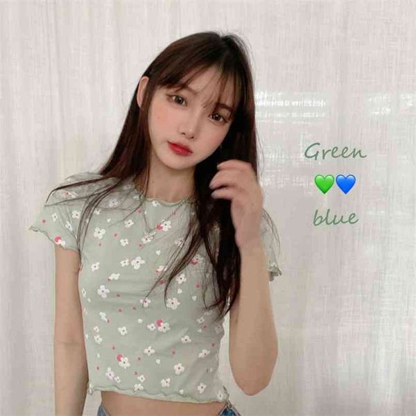 

short sleeve t-shirt summer knitted basic print women casual funny tee-shirts female skinny slim 210423, White