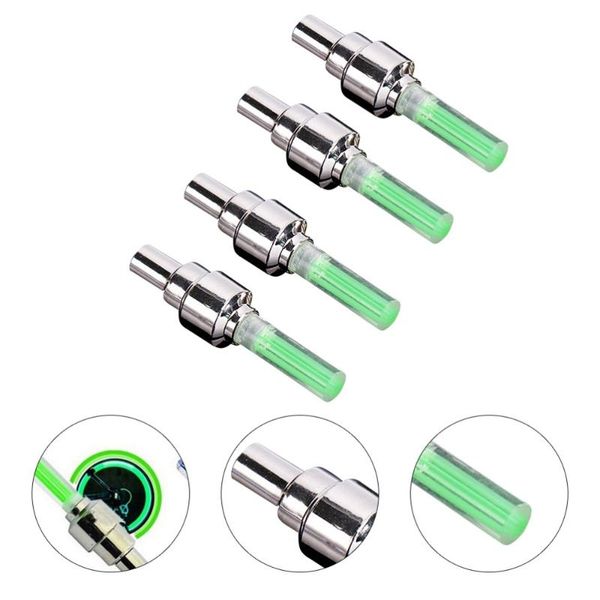 

bike lights 4 pcs led wheel bulb cap colorful