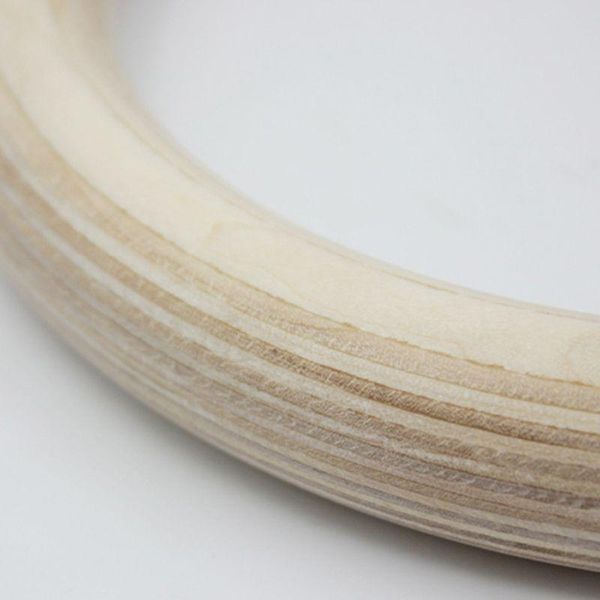 

1pcs gym rings, wooden gymnastic rings fitness heavy duty training ring y9rb accessories