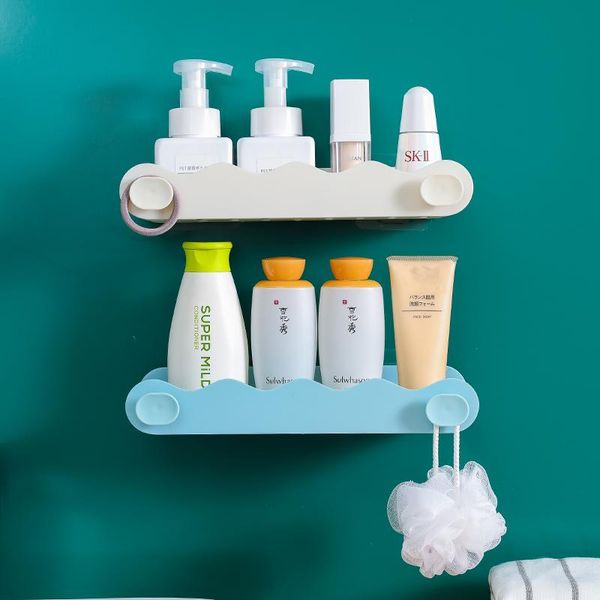 

bathroom storage & organization creative rack suction cup wall-mounted non-perforated washing table toilet tripod