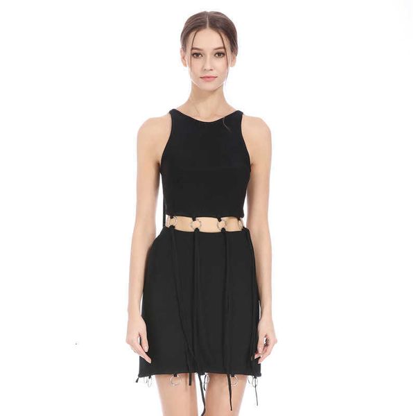 

luxury dresses fashion exposed navel auto show nightclub bandage tassel little black party celebrity