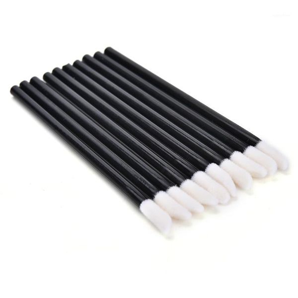 

10pcs/lot disposable lipstick gloss wands applicator make up cosmetic tool women makeup lip brushes tools1