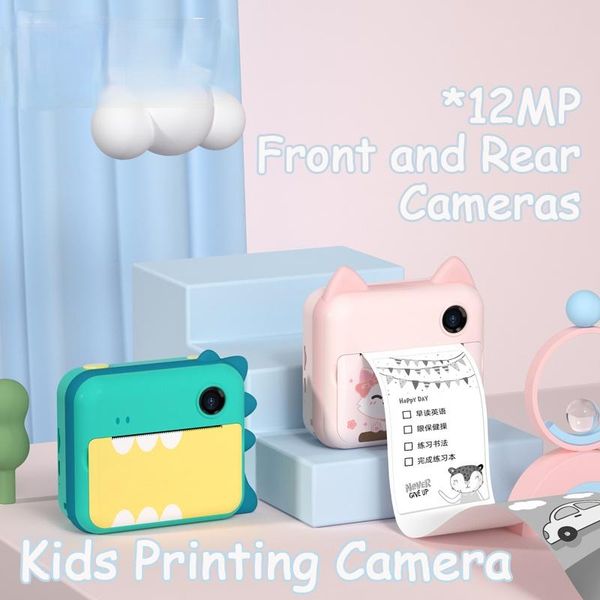 

kids instant camera dinosaur print for children hd digital po girl boy toy birthday gift cameras