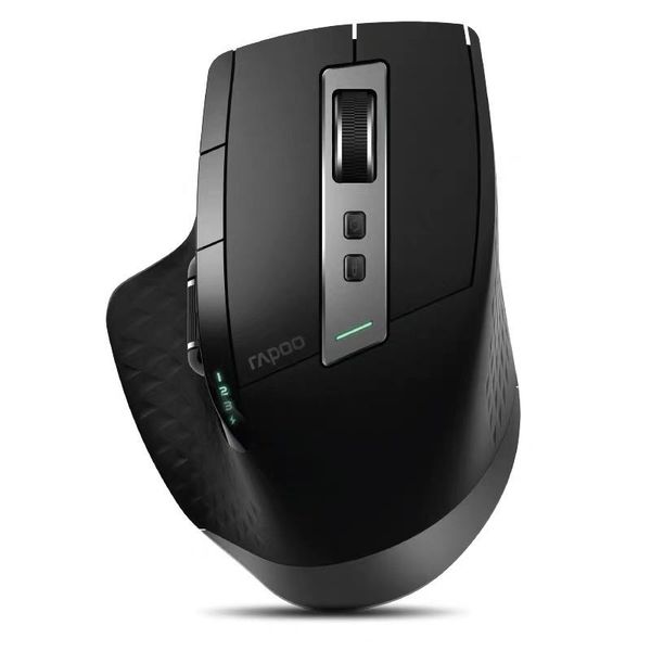

mice rapoo mt750pro/w rechargeable multi-mode wireless mouse easy-switch between bluetooth and 2.4g up to 4 device for computer phone