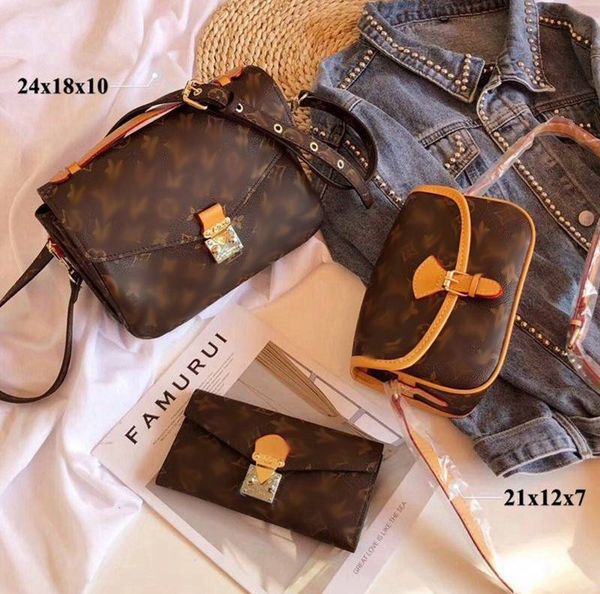 

woman fashion luxury handbag purses classic leather handbags shoulder chain cross body bag tote -l1413