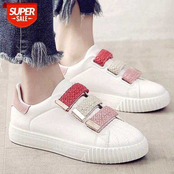 

women shoes hook loop white woman mixed colors sneakers non-slip breathable ladies tenis feminino #3e5k