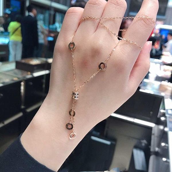 

necklace rose gold cut car flower pendant small waist succulent sweater chain lady necklaces, Silver