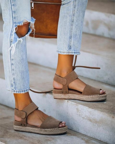 

women sandals wedges shoes for high heels gladiator summer chaussures femme platform, Black