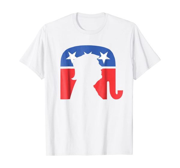 

trumplican shirt gop republican elephant shirt, White;black