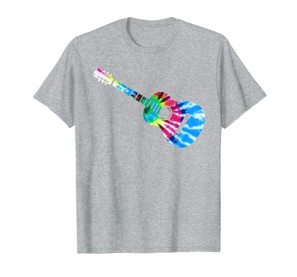 

classic guitar | vintage retro guitarists gift t-shirt, White;black