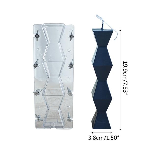 

column plaster handcraft candle mold geometric abstract aroma mould l5ye craft tools