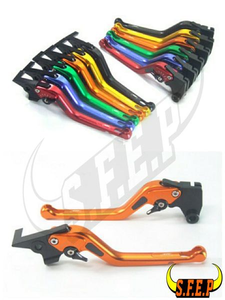 

motorcycle brakes 3d long cnc adjustable brake and clutch levers with carbon fiber inlay for aprilia tuono v4 1100rr/factory 2021-2021