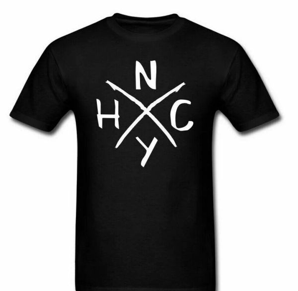 

new york hard core t shirt tee music bands nyc, White;black