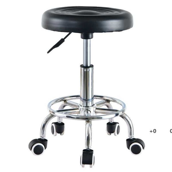 Sool de salão ajustável hidráulico Swivel Rolling Tattoo Cadeira Spa Massagem Mobiliário comercial Mar Transporte marítimo DAP314