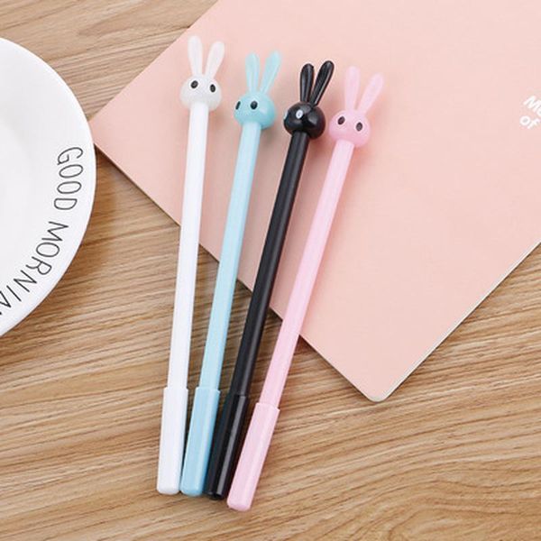 

gel pens 1pcs pen 0.5mm cute stationery student black signature school office supplies writing tools