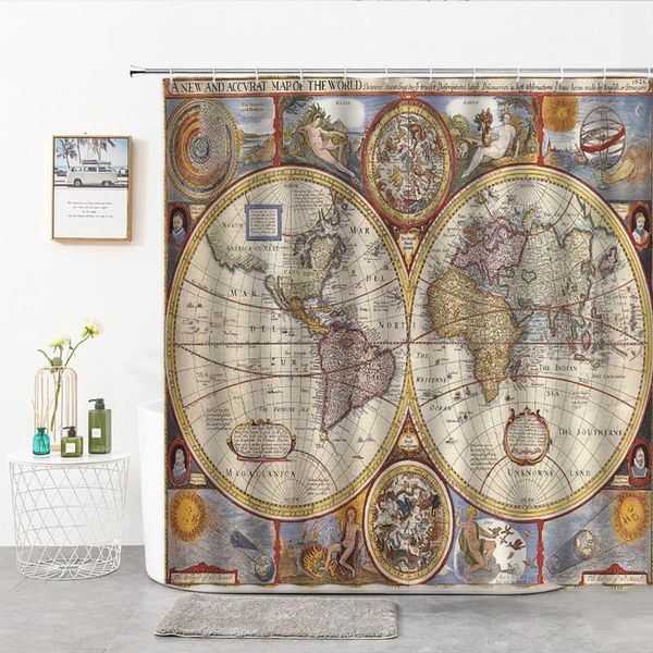 

shower curtains curtain 3d print bathroom home bath decoration with 12 hooks living room background
