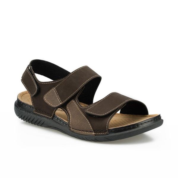 

sandals flo 160254.m brown male polaris, Black