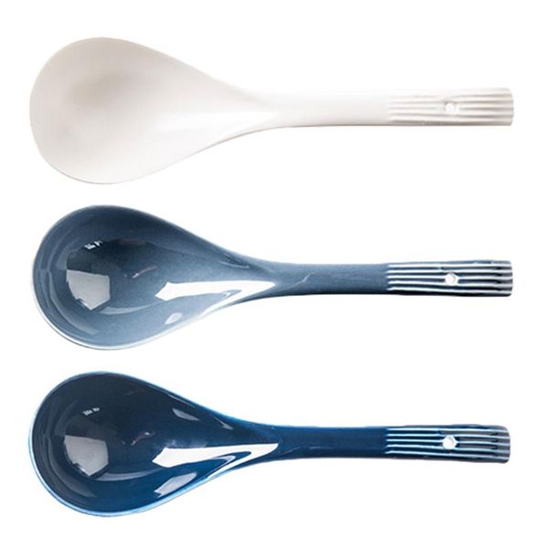 

spoons 3pcs practical rice multipurpose soup porridge for home