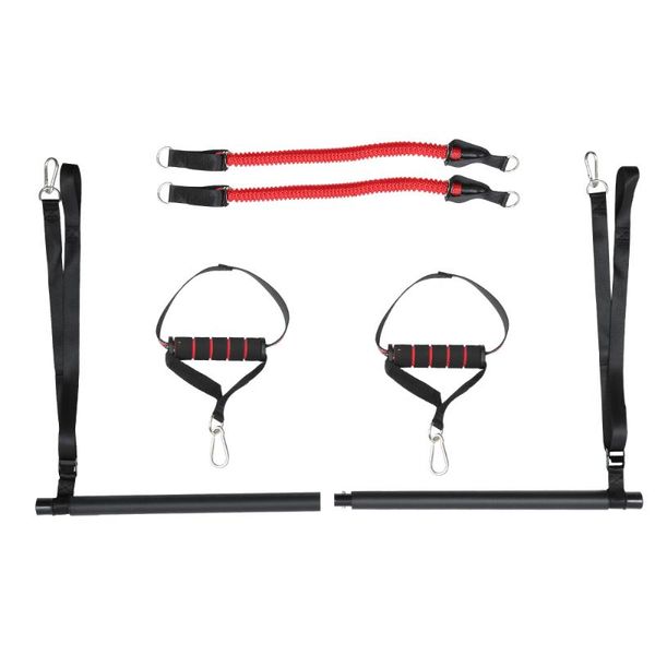 

resistance bands 1 set pilates exercise bar training yoga fitness stick gift