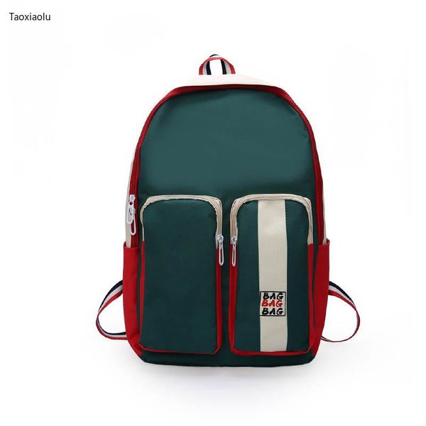 

backpack multifunctional men and women couple trend wild fashion large capacity travel out schoolbag