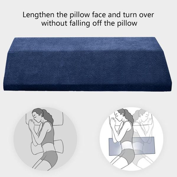 

pillow memory foam waist lengthened pregnant side sleeper pillows slow rebound sleeping soft lumbar support cushion
