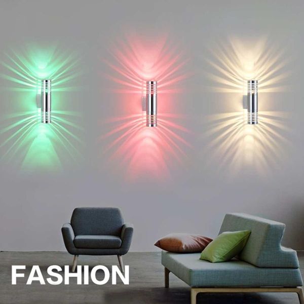 

wall lamp modern exterior dual-head led light sconce home bar porch fixture
