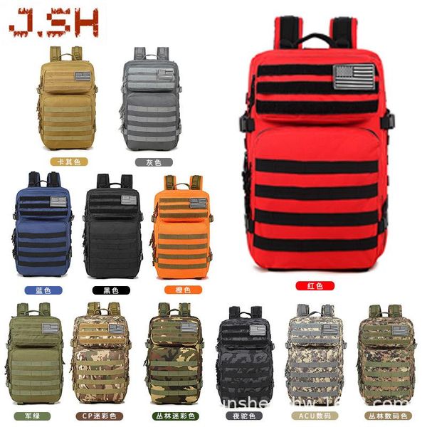 

backpack junsheng upgraded 3p multi-functional molle outdoor tourist hiking wear-resistant waterproof