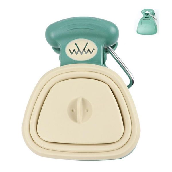 

dog pet travel foldable toilet picker and degradable bag poop shovel cleaning pick up cleaner & outdoors