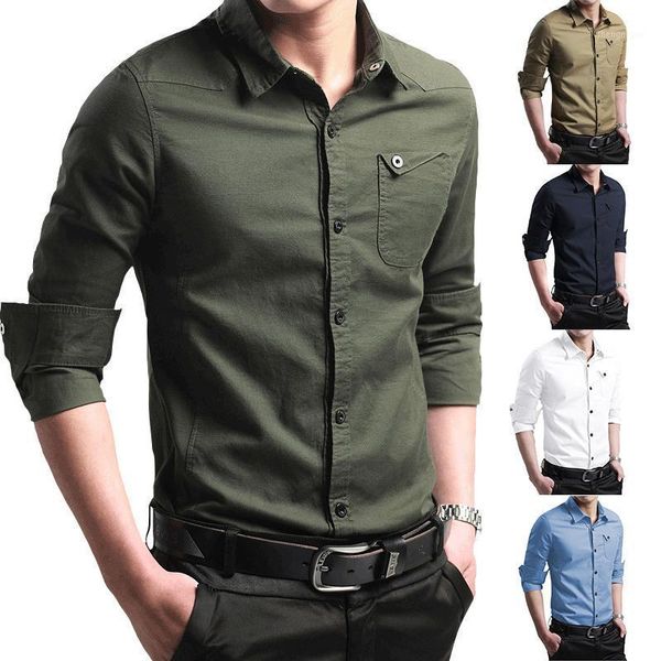 

men's dress shirts autumn spring shirt long sleeve business men fashion casual slim fit no ironing button blouse, White;black