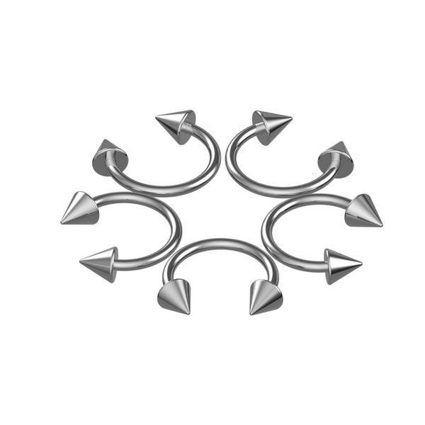 

titanium alloy c-rod shaped human body puncture jewelry