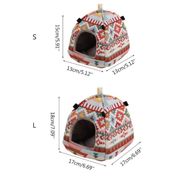 

hamster tent winter warm sugar glider hammock cage sleeping bed house habitat small animal supplies