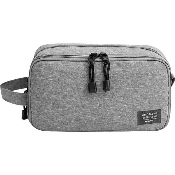 

card holders print eco friendly bathroom camping travel makeup toiletry wash bag, Brown;gray