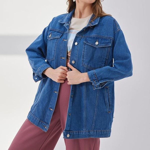 

women's jackets fashion turn down collar casual women elegant long sleeve coats pockets buttons ladies, Black;brown
