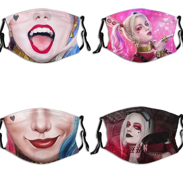 

high-quality masks us halloween role play printed washable dust-proof suicide team mask m9c1