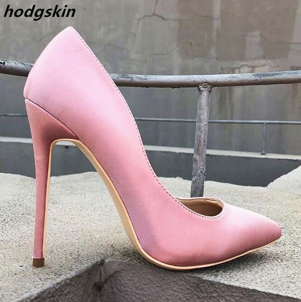 

dress shoes 2021 pink red silk satin women kate pointed toe high heel elegant ladies wedding bridal stiletto pumps, Black