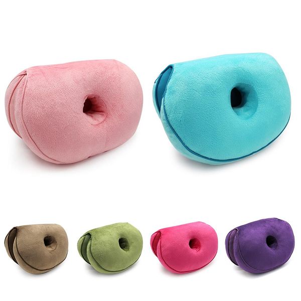 

Chair Cushion Multi-functional Seat Dual Comfort Cushion Plush Memory Foam Orthopedic Lift Hip Up Seat Cojines Decorativos