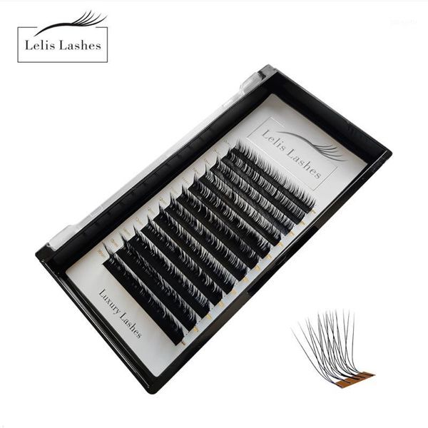 

lelis lashes l curl mink eyelashes extension 12 rows/tray mix mablack individual makeup volume lash false lashes1