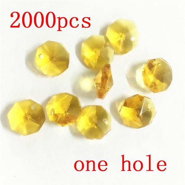

chandelier crystal z 2000pcs14mm glass octagon beads one hole ,wedding garland strand putting up christmas tree