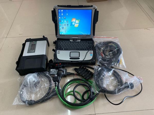 

code readers & scan tools professional mb star sd c5 diagnosis tool multiplexer wireless with ssd software 2022.06 p-anasonic cf19 laptop