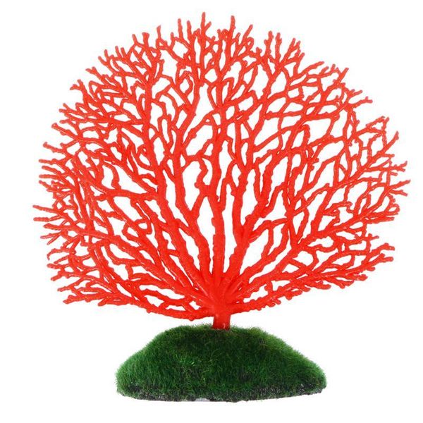 

artificial coral ornament decoration for aquarium fish tank wedding party birthday decorative flowers & wreaths